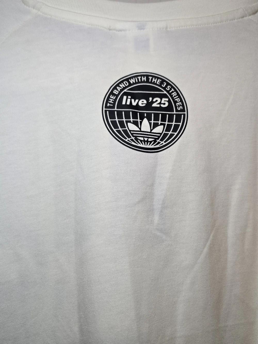 NWT Adidas Originals X Oasis 2025 Tour 3-Stripes T-Shirt Mens Sz‎ XXL KT3446